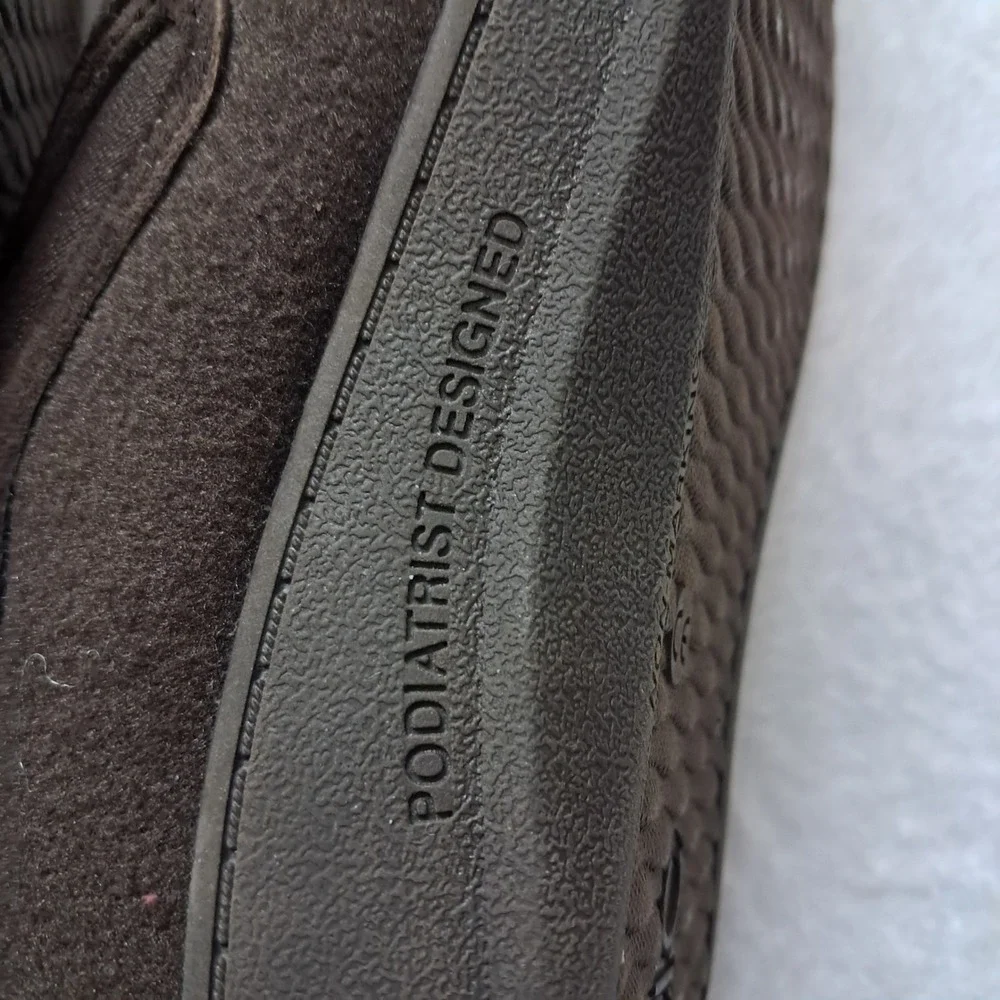 Vionic Unwind Slipper Shoes Men's 11.5 Brown Chocolate Slip‎ On Comfort House